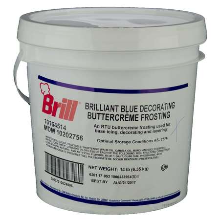 BRILL Blue Decorating Icing 14lbs 10202756
